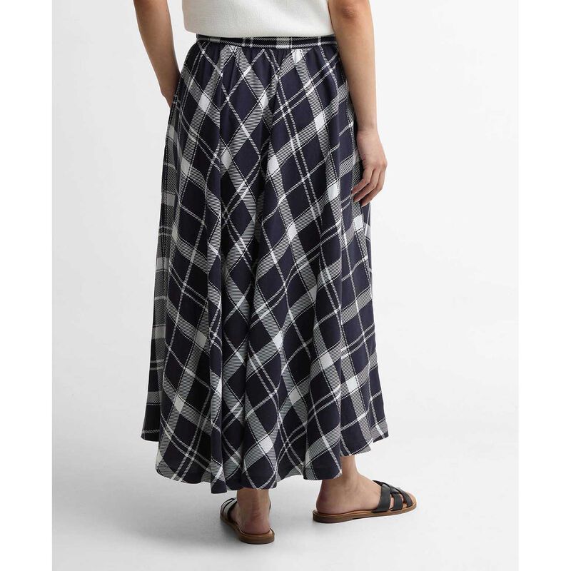 Barbour Baiton Tartan Midi Skirt image number 1
